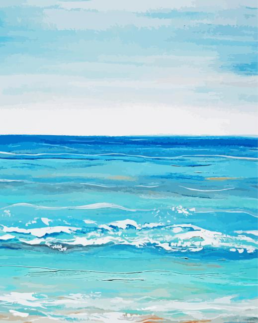 Blue Ocean Abstract Painting By Numberss.png