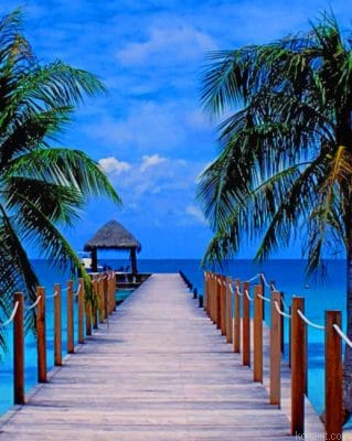 Boardwalk To The Ocean Painting By Numberss.png