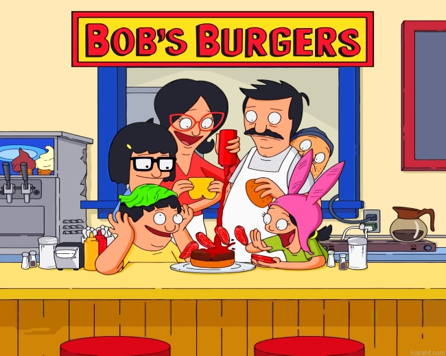 Bobs Burgers Family Painting By Numberss.png