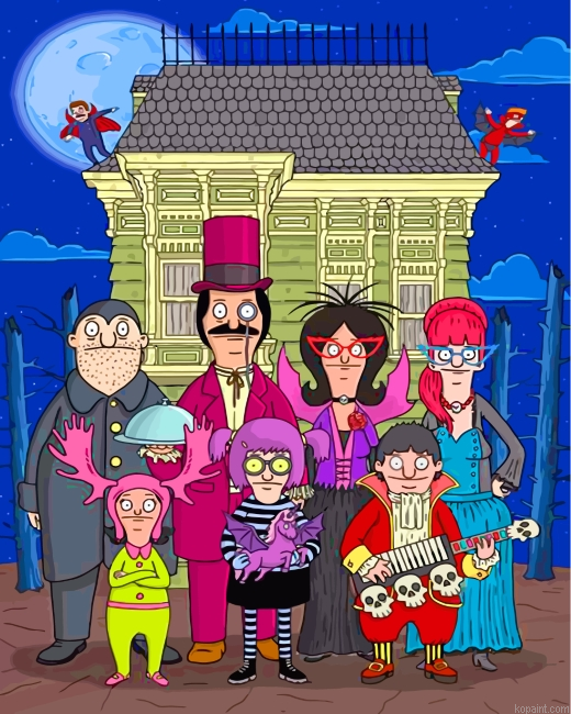 Bobs Burgers Halloween Painting By Numberss.png