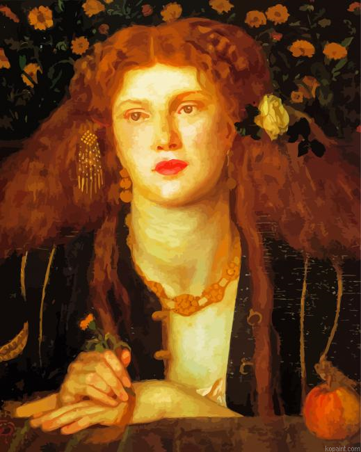 Bocca Baciata Rossetti Painting By Numberss.png