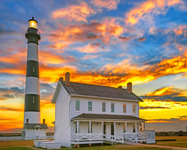 Bodie Island Lighthouse Painting By Numberss.png