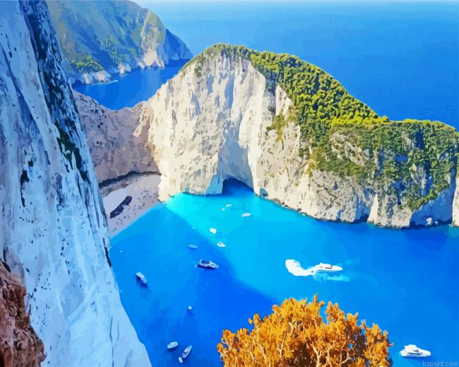 Bohali Lookout Zakynthos Greece Paint By Numbers.png