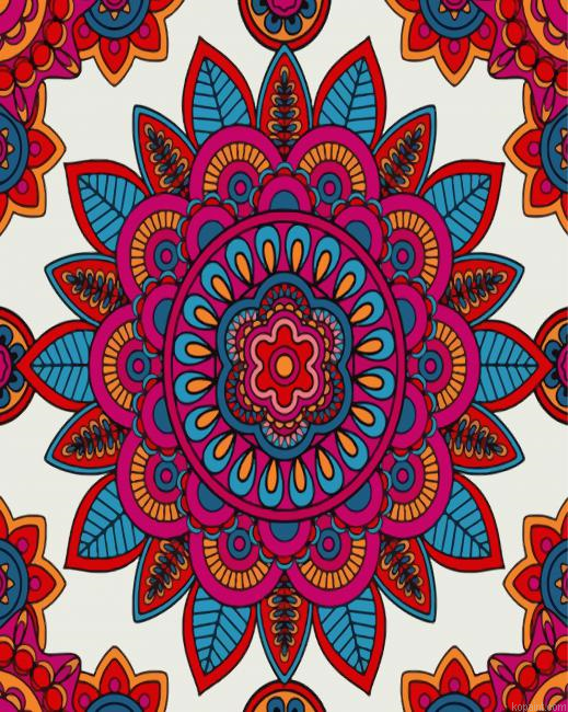 Boho Mandala Painting By Numberss.png