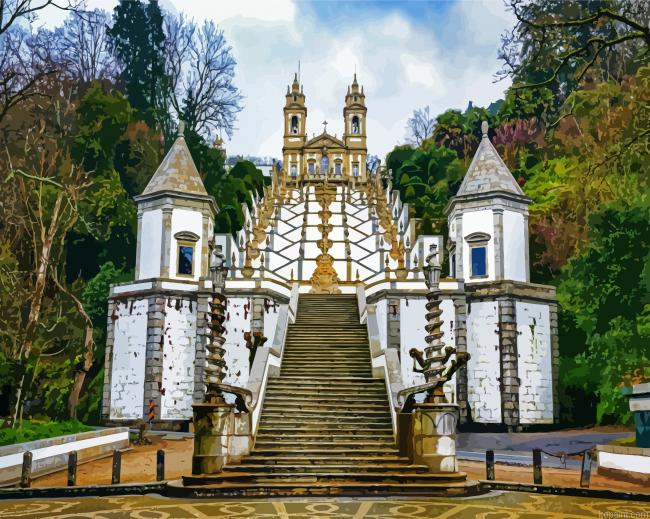 Bom Jesus Do Monte Braga Paint By Numbers.png