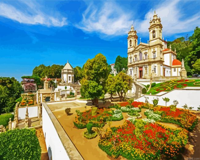 Bom Jesus Do Monte Braga Painting By Numberss.png