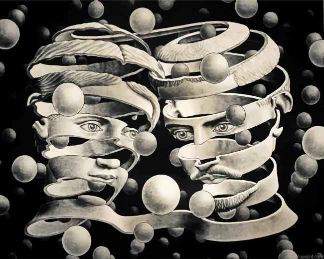 Bond Of Union Escher Painting By Numberss.png