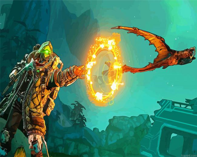 Borderlands Video Game Painting By Numberss.png
