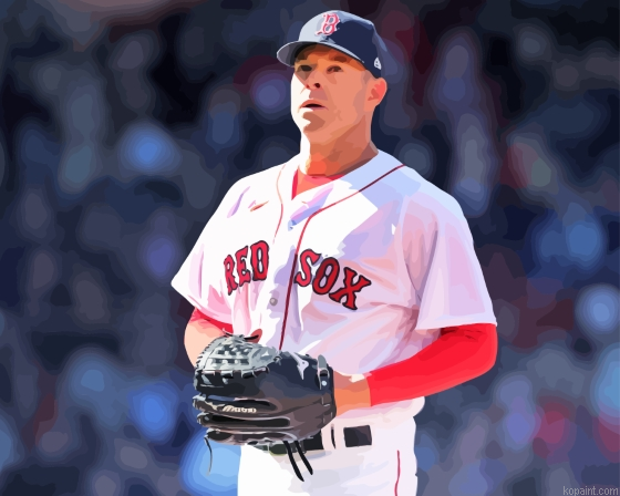 Boston Red Sox Baseballer Painting By Numberss.png