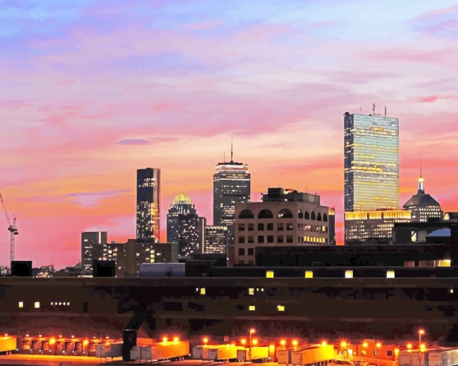 Boston Skyline New Painting By Numberss.png
