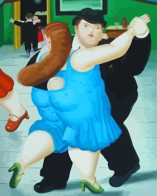 Botero Fat Dancers Painting By Numberss.png