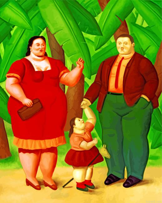 Botero Fat Family Painting By Numberss.png