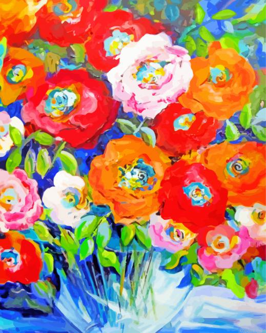 Bouquet Of Flowers Painting By Numberss.png