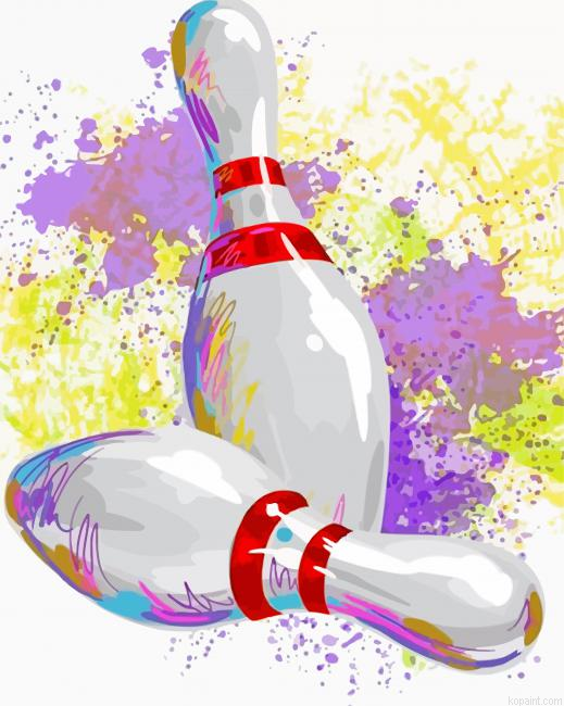 Bowling Art Painting By Numberss.png