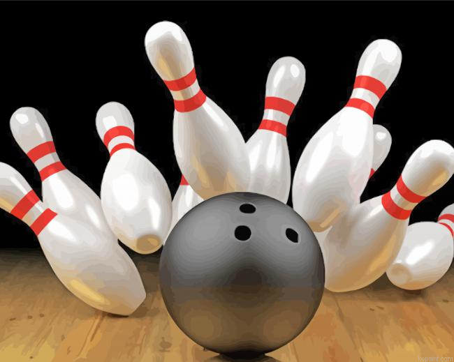 Bowling Tools Art Painting By Numberss.png