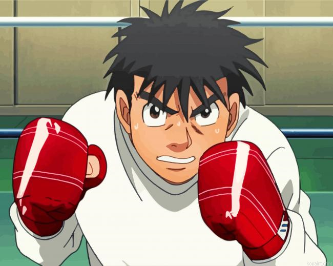 Boxer Ippo Makunouchi Paint By Numbers.png