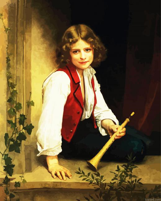 Boy With Flute Paint By Numbers.png