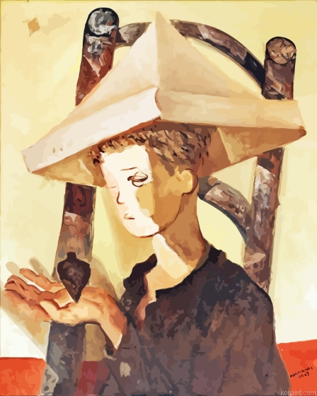 Boy With Spinning Top Painting By Numberss.png
