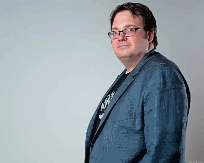 Brandon Sanderson Author Painting By Numberss.png