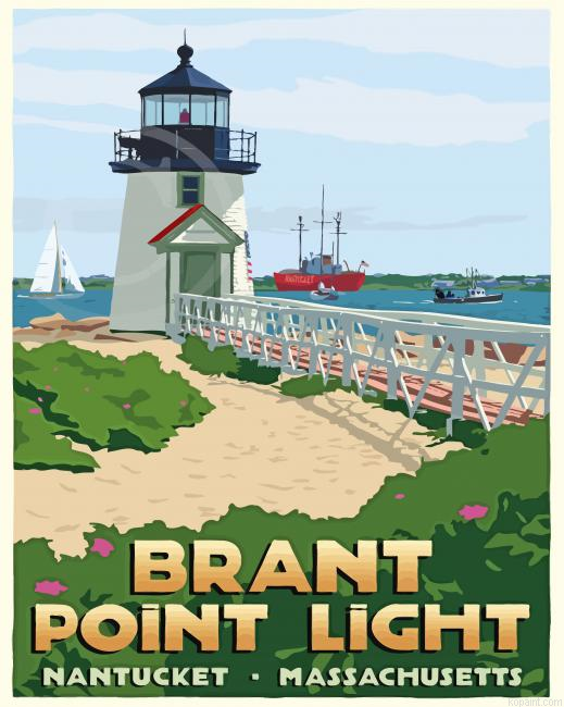 Brant Point Light Nantucket Massachusetts Painting By Numberss.png
