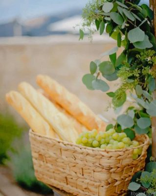 Bread And Grapes Painting By Numberss.png