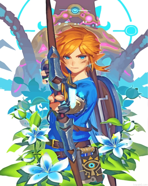 Breath Of Zelda Painting By Numberss.png