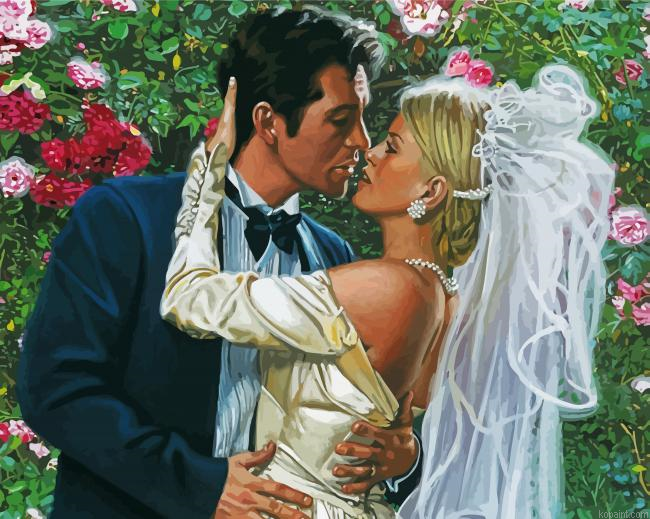 Bride And Groom Paint By Numbers.png