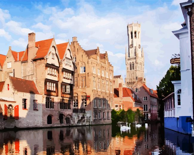 Bruges Belgium Painting By Numberss.png