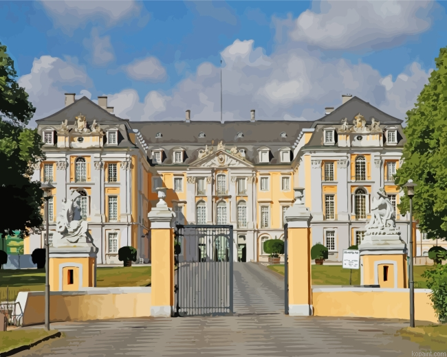 Bruhl Castle Germany Painting By Numberss.png