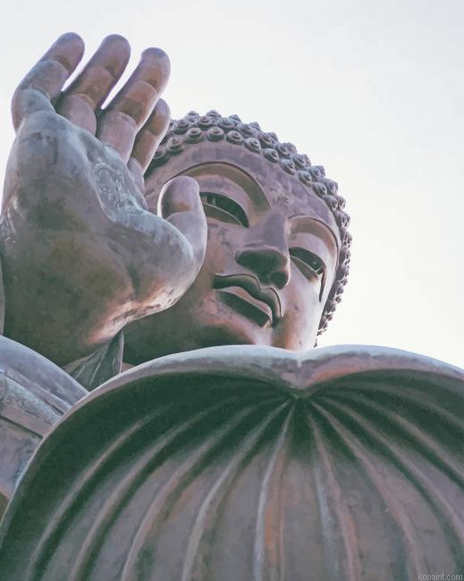 Buddha Po Lin Monastery New Painting By Numberss.png