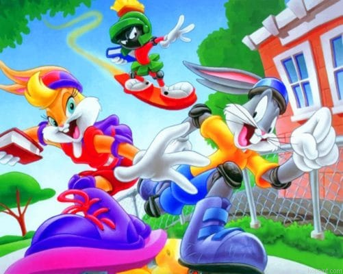 Bugs Bunny Cartoon Painting By Numberss.png