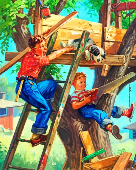 Building A Tree House Painting By Numberss.png