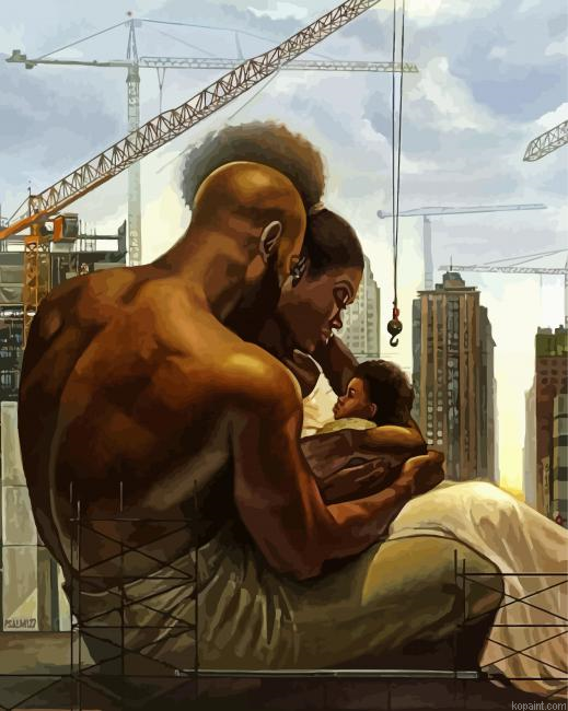 Building The Black Family Painting By Numberss.png