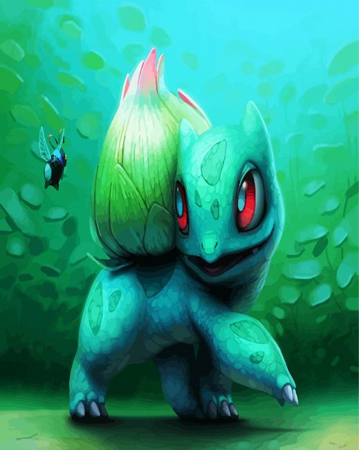 Bulbasaur Paint By Numbers.png