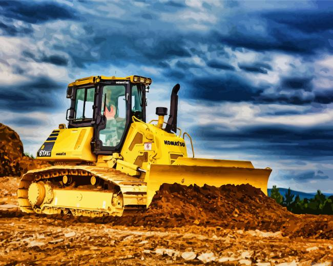 Bulldozer Engine Painting By Numberss.png