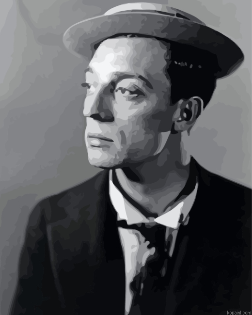 Buster Keaton Portrait Painting By Numberss.png