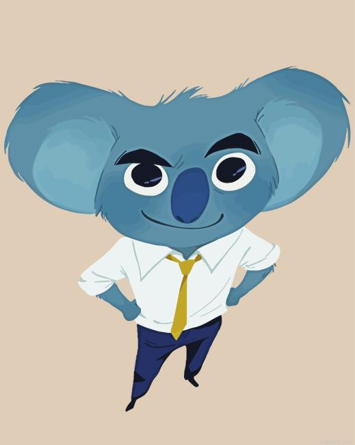 Buster Moon Art Paint By Numbers