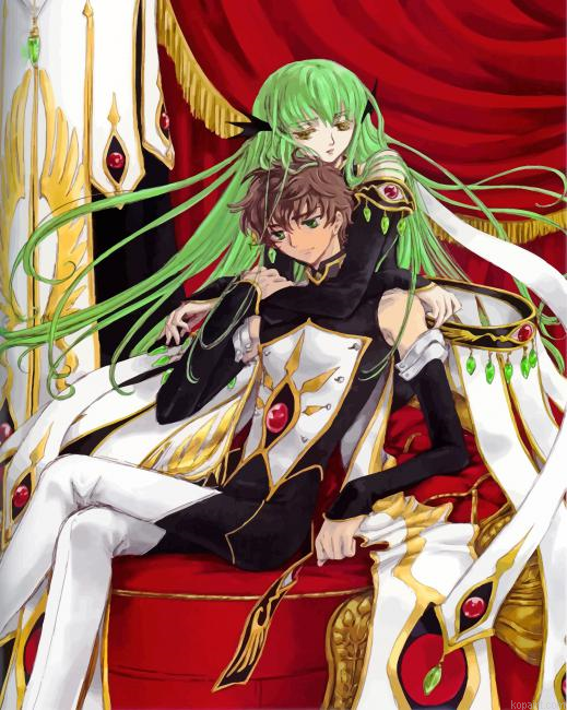 C C And Suzaku Painting By Numberss.png