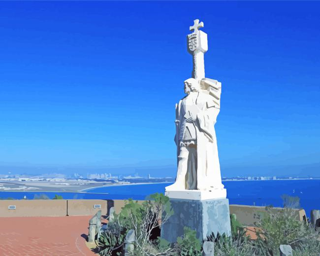 Cabrillo National Monument Coronado Island Painting By Numberss.png