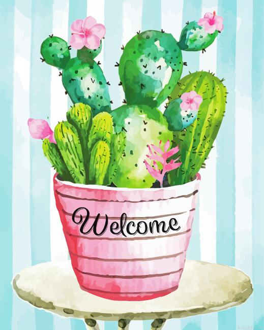 Cactus Bouquet Painting By Numberss.png