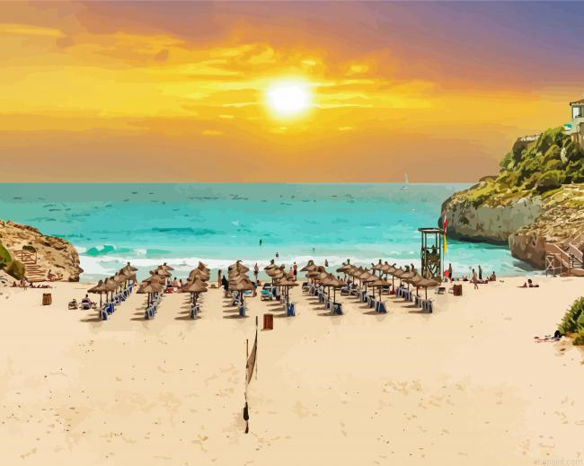 Cala Domingos Majorca Baleare Painting By Numberss.png