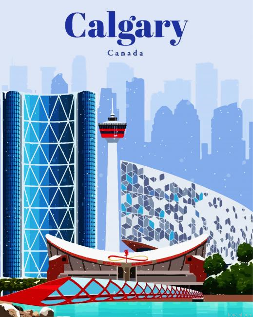 Calgary City Poster Paint By Numbers.png
