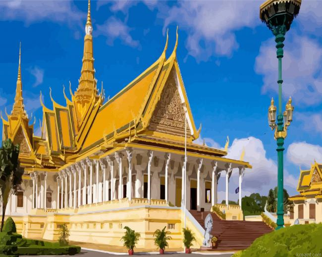 Cambodia Royal Palace Paint By Numbers.png