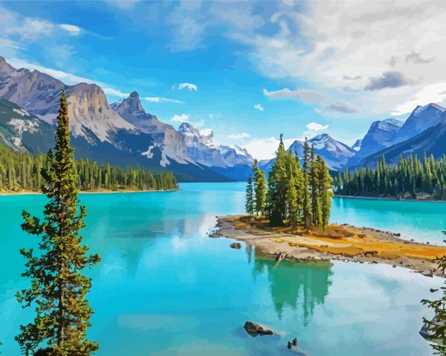 Canada National Park Painting By Numberss.png