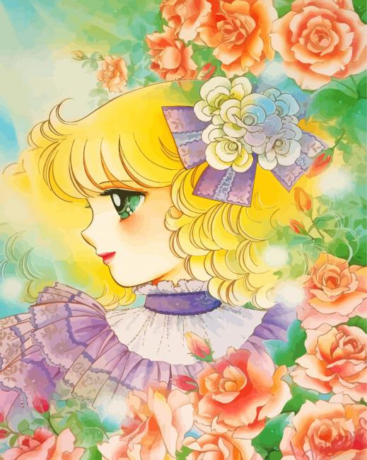 Candice Candy Candy Anime Painting By Numberss.png