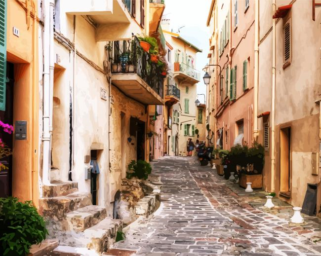 Cannes Town France Paint By Numbers.png