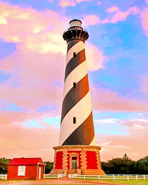 Cape Hatteras Light Painting By Numberss.png