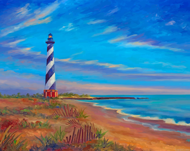 Cape Hatteras Lighthouse Painting By Numberss.png