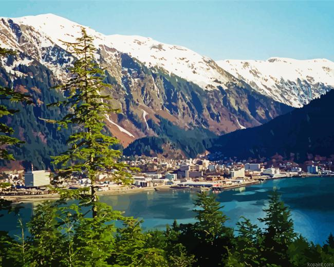 Capital City Of Alaska Juneau Painting By Numberss.png