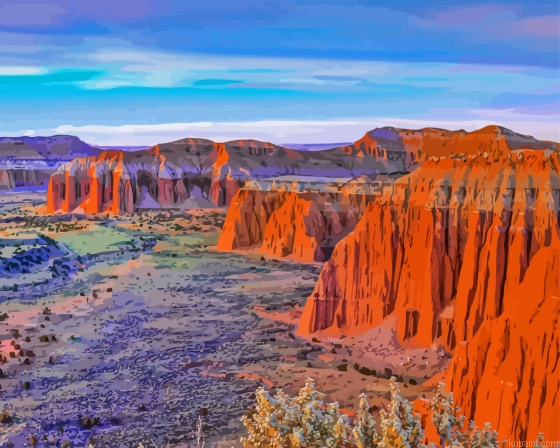 Capitol Reef Landscape Painting By Numberss.png
